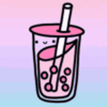 Bubble Tea Cute GIF - Bubble Tea Cute Milk Tea GIFs