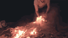 burning making