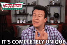 Its Completely Unique Krispy Kreme GIF - Its Completely Unique Krispy Kreme Doughnuts GIFs
