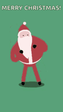 Merry Christmas Santa GIF - Merry Christmas Santa Dancing GIFs