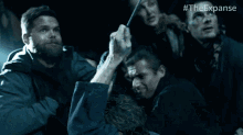 pull amos burton the expanse working together pulling hard pull amos burton the expanse working together pulling hard