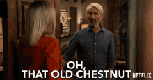 Oh That Old Chestnut Sam Waterston GIF - Oh That Old Chestnut Sam Waterston Sol Bergstein GIFs