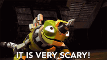 It Is Very Scary Revvit GIF - It Is Very Scary Revvit Dinotrux GIFs