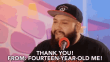 Thank You From Fourteen Year Old Me Thanks GIF - Thank You From Fourteen Year Old Me Thanks Kid Me GIFs