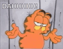 Garfield Shrug GIF - Garfield Shrug Whatever GIFs