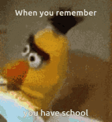 Late For School When You Remember GIF - Late For School When You Remember You Have School GIFs