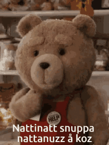 god natt nattinatt ted kiss
