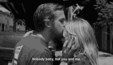 Ryan Gosling You And Me GIF - Ryan Gosling You And Me Kiss GIFs
