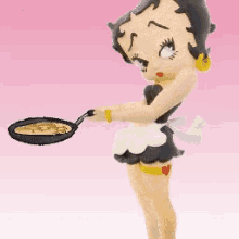 cooking frying cook maid wink cooking frying cook maid wink