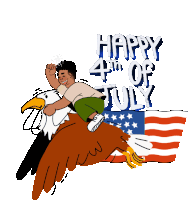 July4th July Fourth Sticker - July4th July Fourth Fourth Of July Stickers
