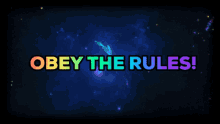 Obey The Rules GIF - Obey The Rules GIFs