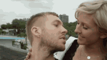 Kissing Ellie Goulding GIF - Kissing Ellie Goulding Calvin Harris GIFs