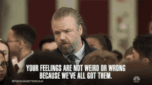 Your Feelings Are Not Weird Or Wrong Because Weve All Got Them Dr Iggy Frome GIF - Your Feelings Are Not Weird Or Wrong Because Weve All Got Them Dr Iggy Frome Tyler Labine GIFs