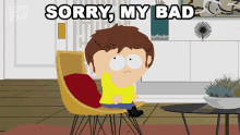 Sorry My Bad Jimmy Valmer GIF - Sorry My Bad Jimmy Valmer South Park GIFs