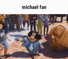 Michael Fan Michael Fan Fan Club GIF - Michael Fan Michael Fan GIFs