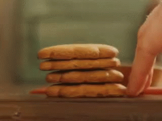 Get In My Mouth Ginger Bread GIF - Get In My Mouth Ginger Bread Stuff Face GIFs