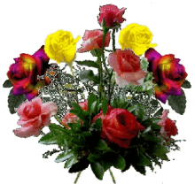 flowers rose bouquet for you