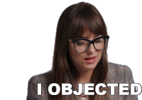 I Objected Nina Sticker - I Objected Nina Dakota Johnson Stickers