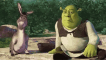 Shrek Donkey GIF - Shrek Donkey Stare GIFs