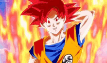Goku Embarrased GIF - Goku Embarrased Dragon GIFs