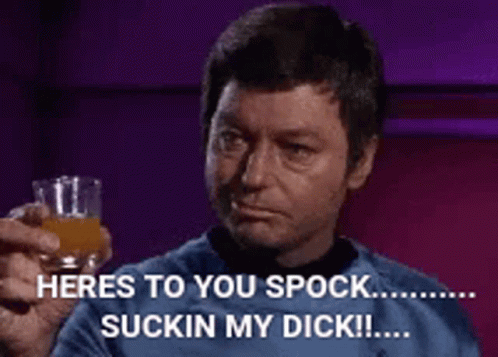 Spock suck it
