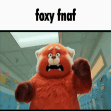 Foxy Fnaf GIF - Foxy Fnaf Turning Red GIFs