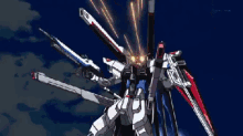 Zガンダム アニメ 攻撃　圧倒的な攻撃 GIF - Z Gundam Attack Mecha GIFs