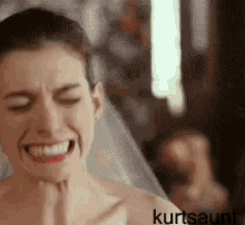 Screaming Bridezilla GIF - Bridezilla Anne Hathaway Bride Wars GIFs