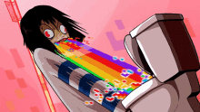 Rainbow Whoa GIF - Rainbow Whoa Throw Up GIFs