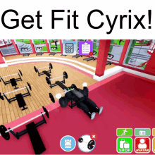Get Fit Cyrix GIF - Get Fit Cyrix Fnf GIFs