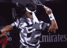 Fabio Fognini Racquet Toss GIF - Fabio Fognini Racquet Toss Tennis GIFs