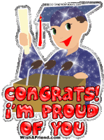 Congrats Proud Of You Sticker - Congrats Proud Of You Graduation Stickers
