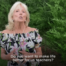 do you want to make life better for us teachers jill biden dr biden joe biden do you want to make a change