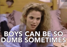 Boys Can Be So Dumb Sometimes Jessie Spano GIF - Boys Can Be So Dumb Sometimes Jessie Spano Saved By The Bell GIFs