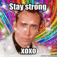 Motivation Stay Strong GIF - Motivation Stay Strong Nicolas Cage GIFs
