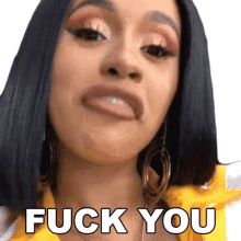 fuck you cardi b damn you screw you fuck you cardi b damn you screw you