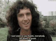 Queen I Just Want To Say Thanks Everybody GIF - Queen I Just Want To Say Thanks Everybody Great GIFs
