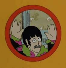 John Lennon Yellow Submarine GIF - John Lennon Yellow Submarine Eyebrows GIFs