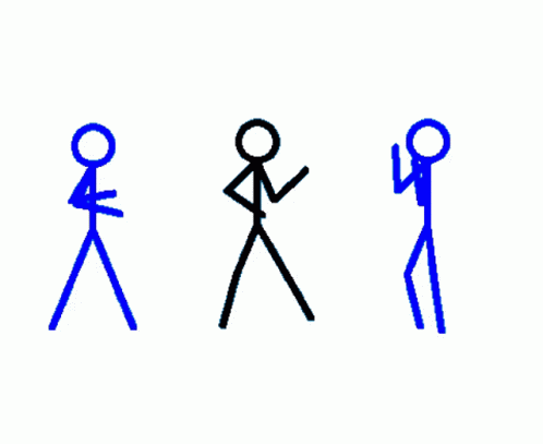 Fighting Stance Stick Figure GIF - Fighting Stance Stick Figure Stick Man.....
