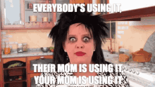 freaking out crazy eyes psycho hyper woman crazy lady freaking out crazy eyes psycho hyper woman crazy lady