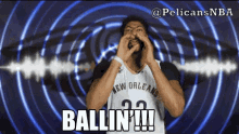 New Orleans Pelicans Ballin GIF - New Orleans Pelicans Ballin Anthony Davis GIFs