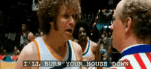 semi pro ill burn your house down burn angry mad