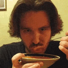 Soup Drink GIF - Soup Drink Sip GIFs