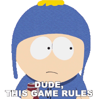 Dude This Game Rules Craig Tucker Sticker - Dude This Game Rules Craig Tucker South Park Stickers