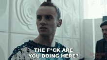 The Fck Are You Doing Technical Boy GIF - The Fck Are You Doing Technical Boy American Gods GIFs