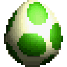 yoshi egg bounce pixels