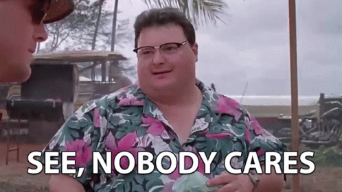 See Nobody Cares GIFs | Tenor