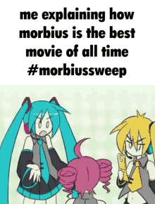 Morbius Morbius Sweep GIF - Morbius Morbius Sweep Miku GIFs