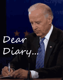 Joe Biden Diary GIF - Diary Dear Diary Joe Biden GIFs