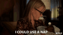 I Could Use A Nap Rachel Harris GIF - I Could Use A Nap Rachel Harris Linda Martin GIFs